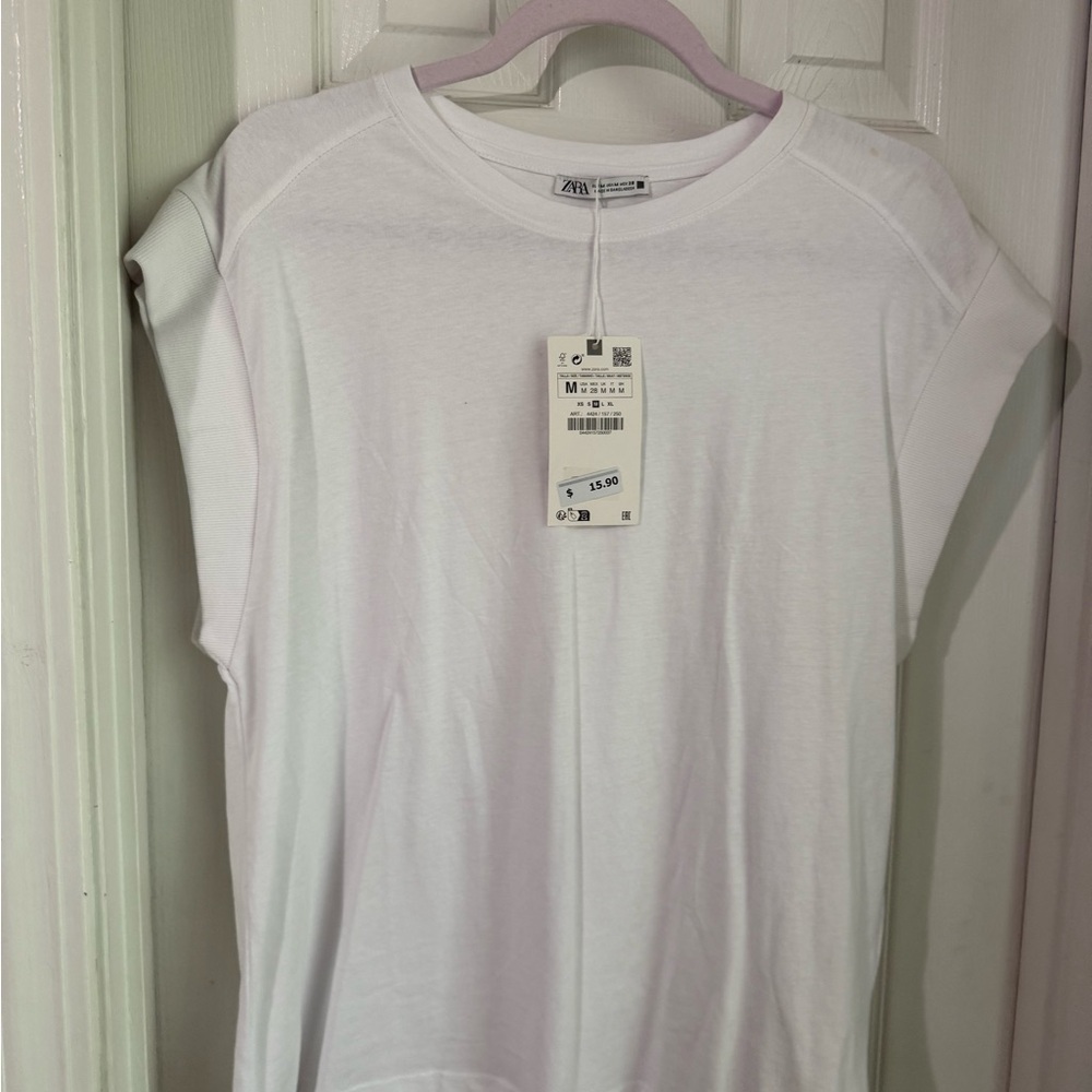 Zara Classic White Tee